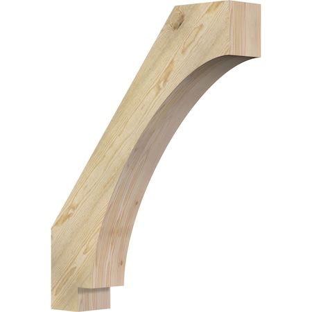 Ekena Millwork 6"W x 30"D x 38"H Imperial Rough Sawn Knee Brace, Douglas Fir BRC06X30X38IMP00RDF